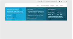 Desktop Screenshot of orthopaedie-frankfurt.de